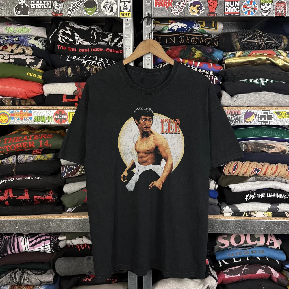 1993 Bruce Lee , Black Tee